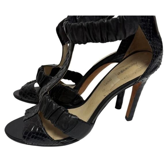 Alexandre Birman Black Heels Sz. 7 - Picture 1 of 8